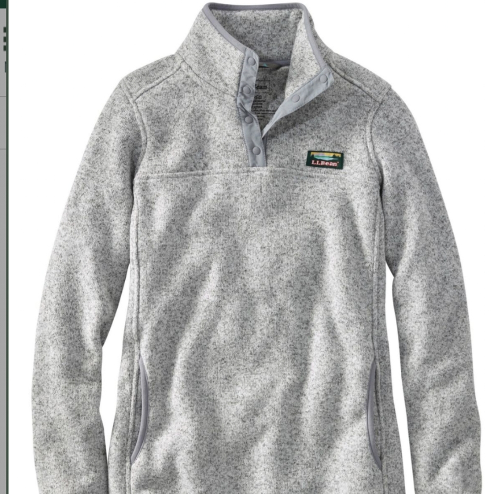 LL Bean Sweater Fleece
